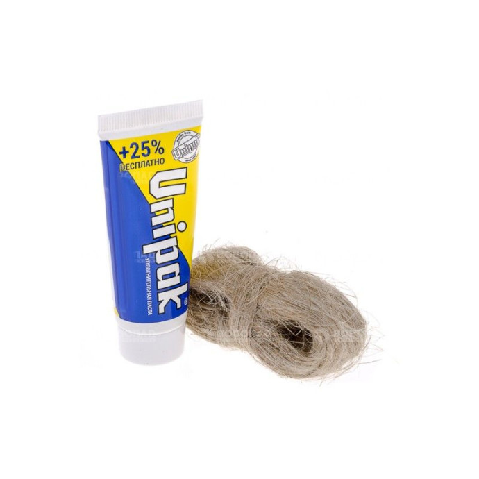 Комплект №1 UNIPAK паста 25 г + лён 13 г (вода пар) 8017055