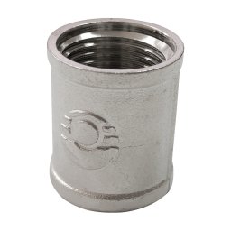 Муфта латунь никель Ду 40 (1 1/2") ВР VALFEX VF.170.N.112