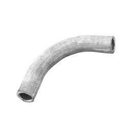Отвод стальной гнутый под приварку оцинкованный Ду 40 (Дн 48x3.5) купить в Москве