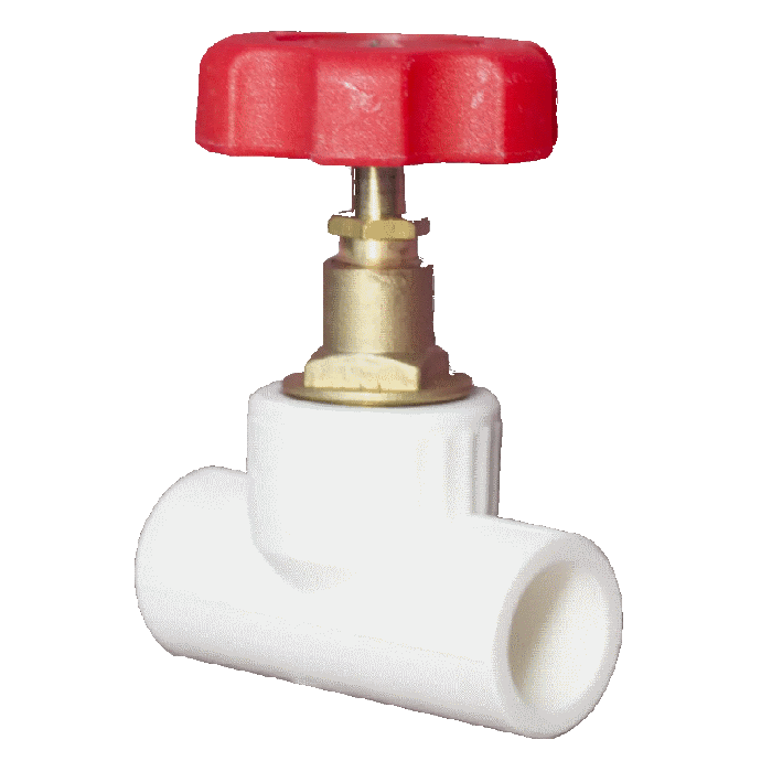 Клапан (вентиль) PP-R запорный белый внутренняя пайка Дн 32 90° VALFEX 10146032